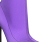 Bota feminina Call It Spring, meia cano curto, roxa, tamanho 8,5 B