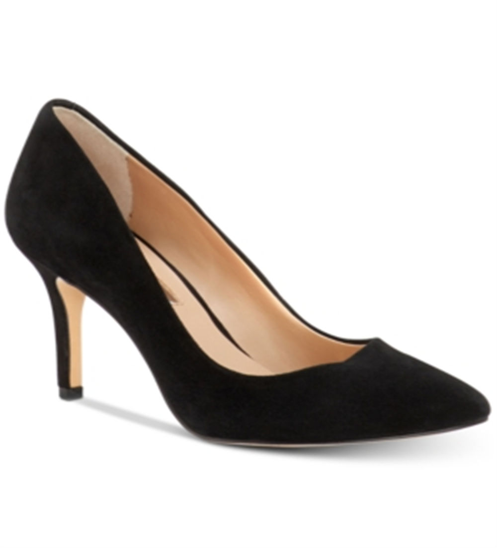 INC International Concepts Zitah Sapatos Clássicos de Bico Fino Femininos Pretos Tamanho -9,5W