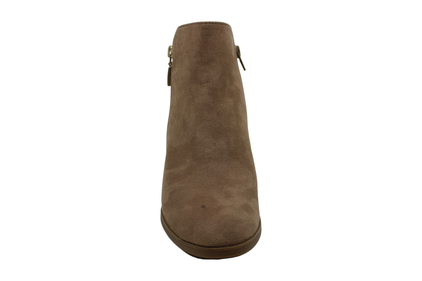 Botas femininas Wynonaa bico redondo e assimétricas com acolchoamento Style &amp; Co, marrom, tamanho 10 M