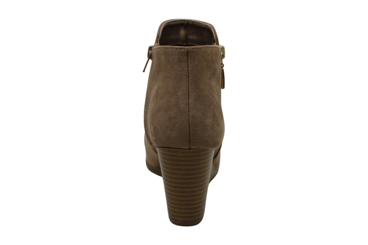 Botas femininas Wynonaa bico redondo e assimétricas com acolchoamento Style &amp; Co, marrom, tamanho 10 M