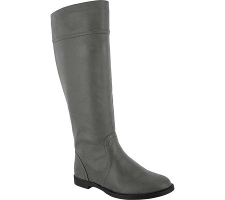Bota feminina Bella Vita Rebecca II de cano alto, cinza, tamanho 6 M