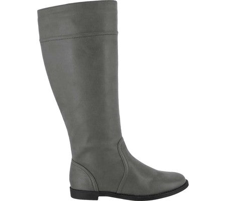 Bota feminina Bella Vita Rebecca II de cano alto, cinza, tamanho 6 M