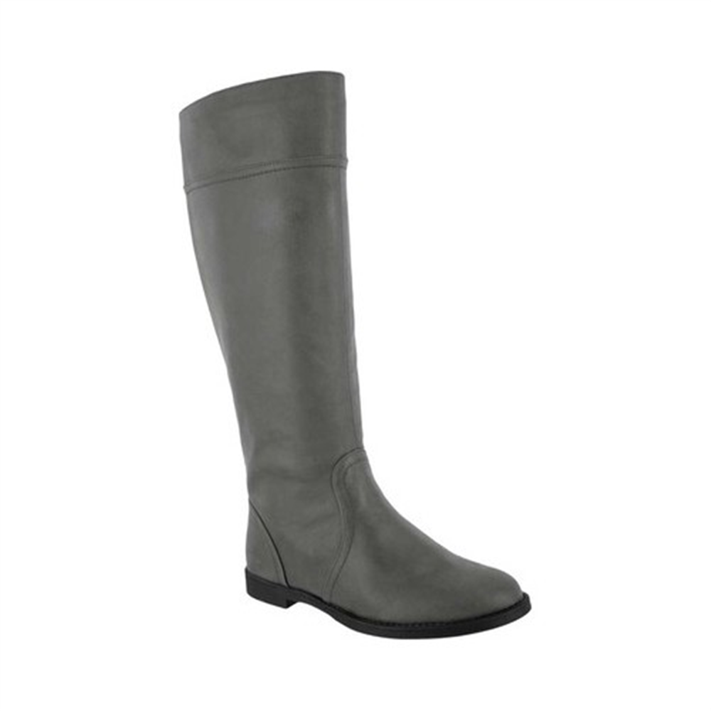 Bota feminina Bella Vita Rebecca II de cano alto, cinza, tamanho 6 M