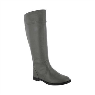 Bota feminina Bella Vita Rebecca II de cano alto, cinza, tamanho 6 M