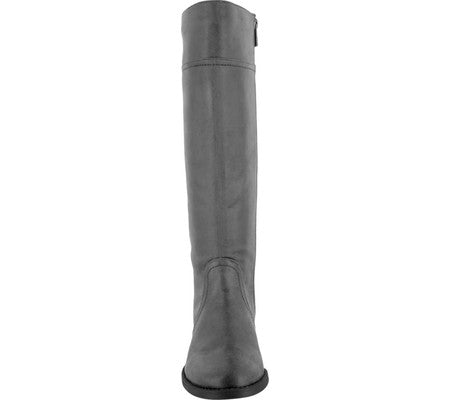Bota feminina Bella Vita Rebecca II de cano alto, cinza, tamanho 6 M