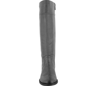 Bota feminina Bella Vita Rebecca II de cano alto, cinza, tamanho 6 M