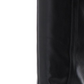 Giani Bernini Rozario Botas Femininas de Couro Fechadas Acima do Joelho, Pretas, Tamanho 8 M