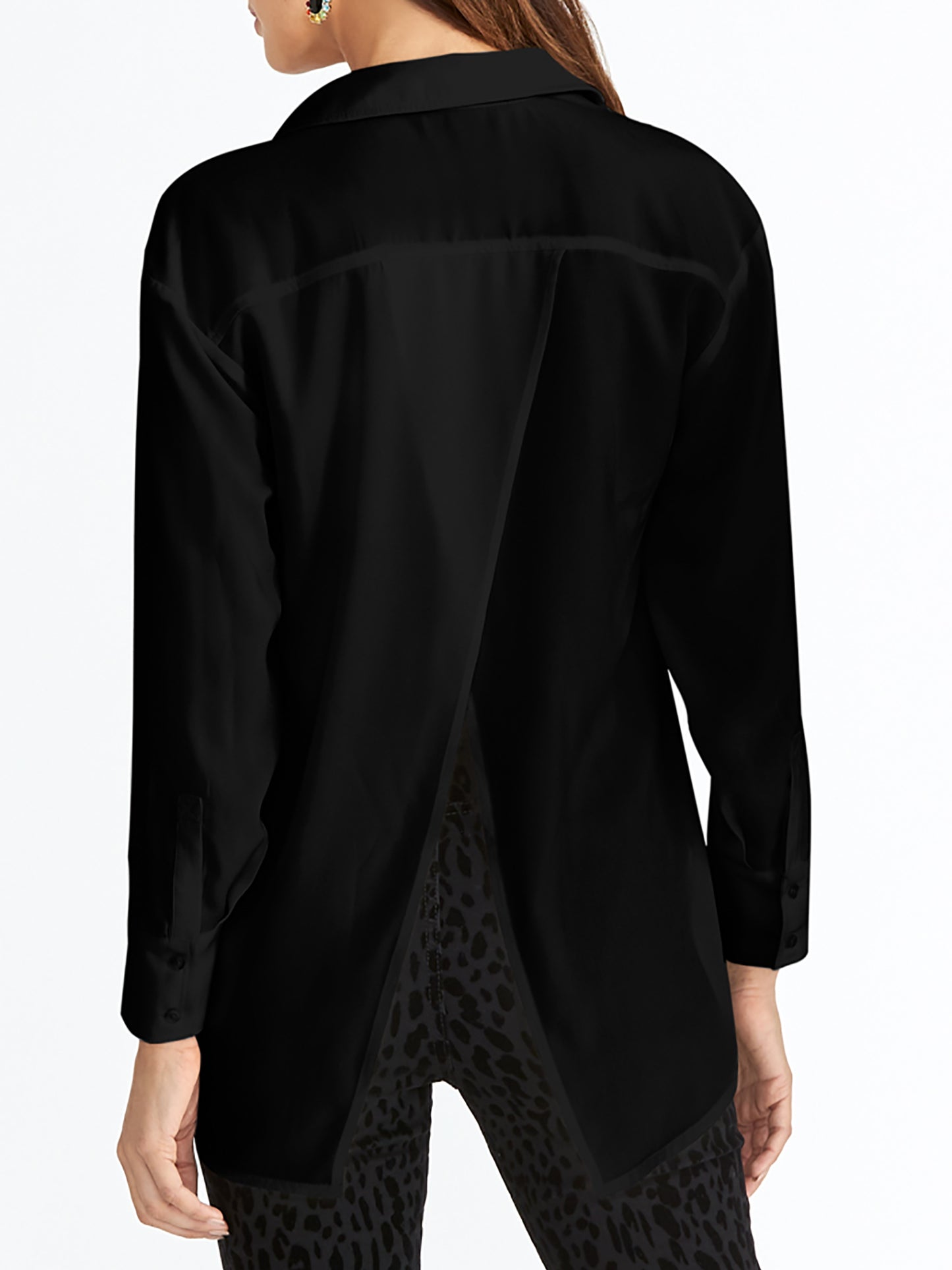 Blusa de malha feminina Rachel Roy, preta, tamanho pequeno