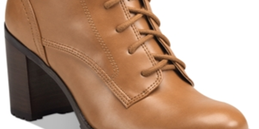 Tommy Hilfiger Sapatos Femininos Elyssa Botas Fechadas de Cano Curto Marrom Tamanho 9 M