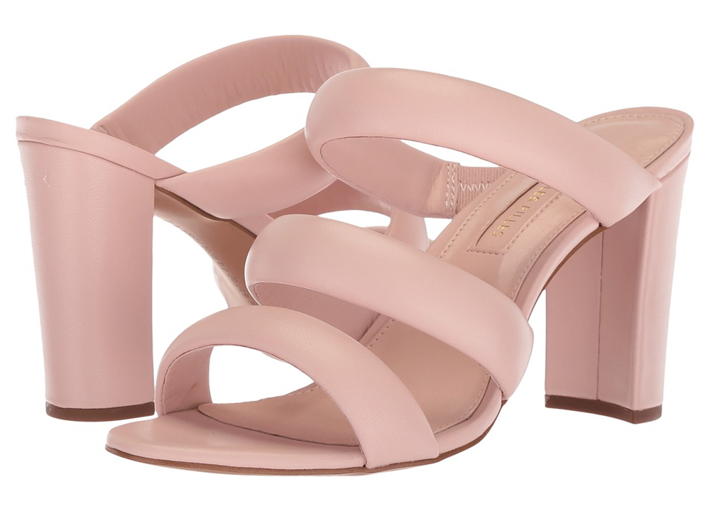Avec Les Filles Sandália feminina de salto Mara rosa tamanho 9M