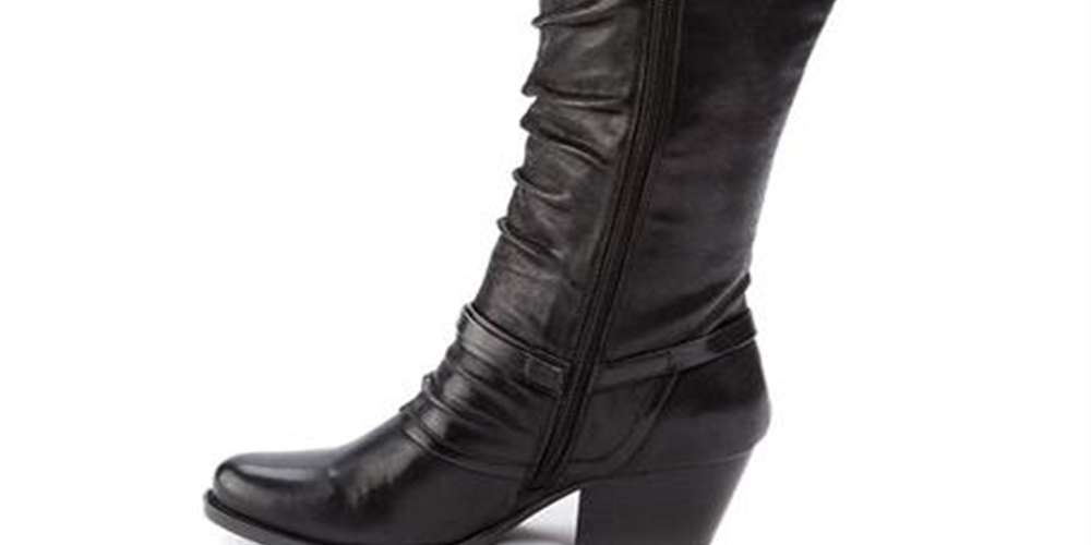 Botas femininas Bare Traps Roz Fabric Almond Toe até o joelho, tamanho 5 M, pretas
