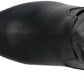 Bota feminina White Mountain Rialto Cahoon de poliuretano liso até o joelho, preta, tamanho 9,5 M