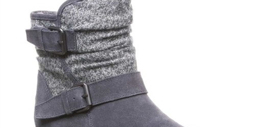 Botas Avery Bearpaw Femininas Cinza Tamanho 9M