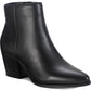 Botas femininas American Rag Eryn de couro, salto alto, pretas, 10 m
