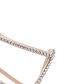 Sandália Jewel Badgley Mischka Feminina Champanhe Cetim Rosa Tamanho 8,5 M