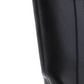 Tommy Hilfiger Imina Leather Botas de montaria femininas com bico fechado e cano alto, pretas, tamanho 7,5 M