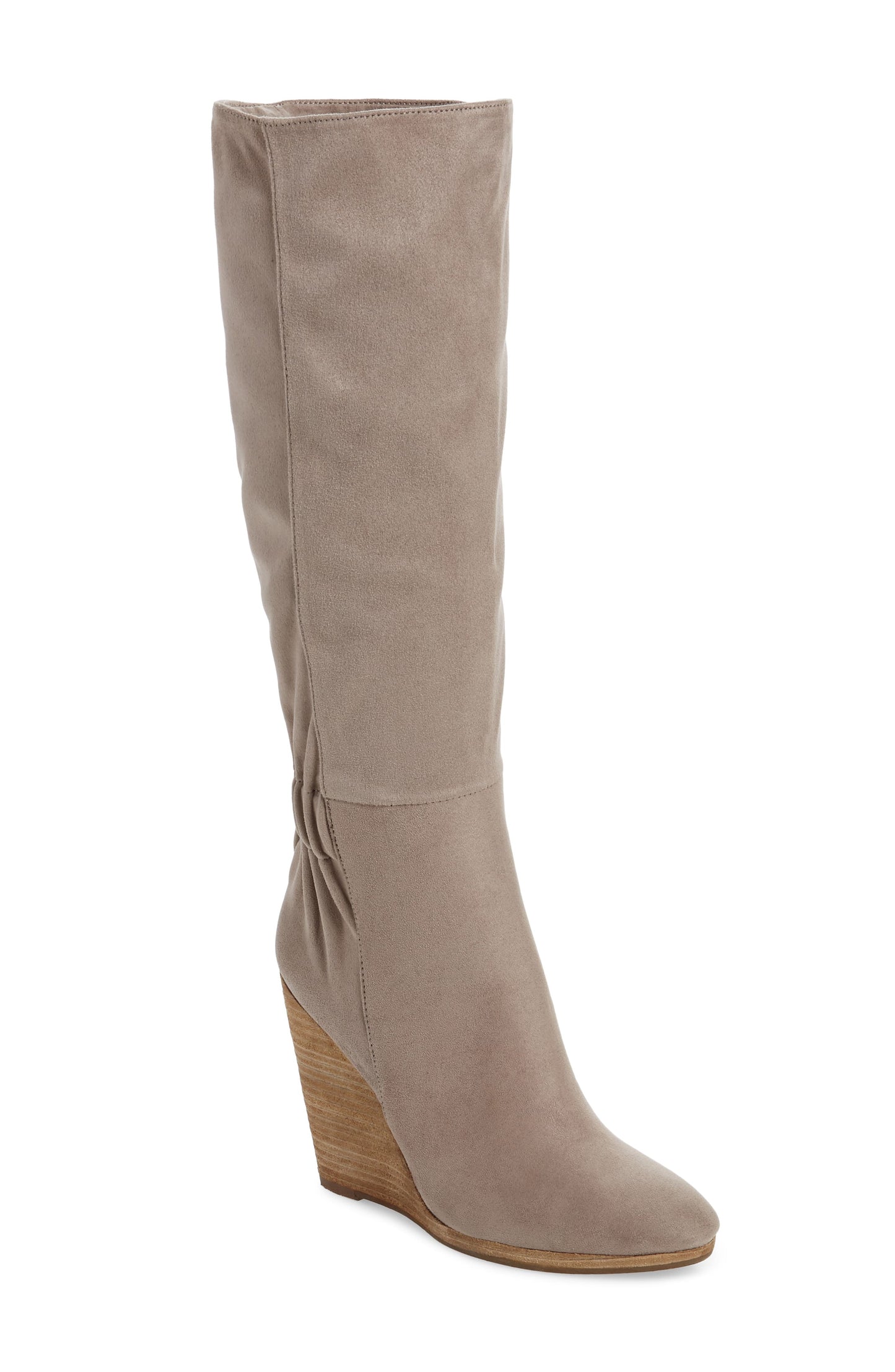 Botas casuais femininas Charles by Charles David, bota plataforma Hampton Suede, marrom, tamanho 8,5M