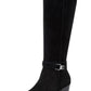 Botas altas de camurça Rozario femininas Giani Bernini, tamanho 5 M, pretas, tamanho 5M