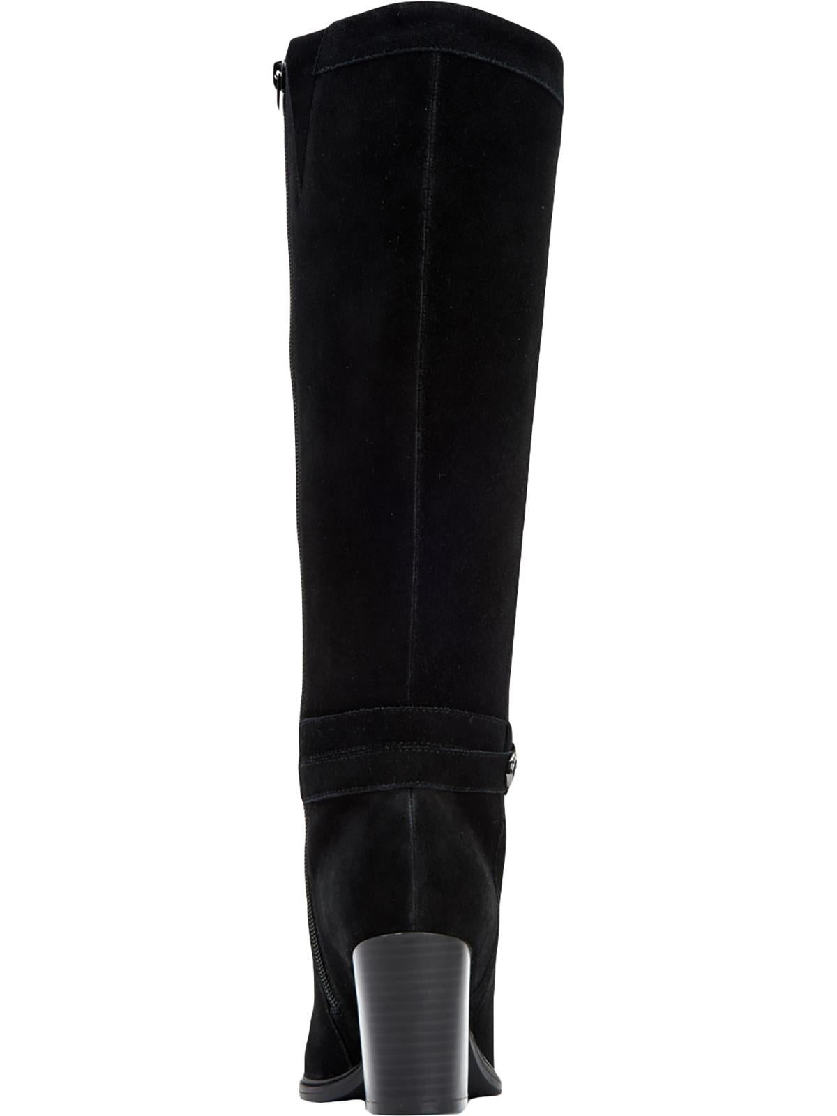 Botas altas de camurça Rozario femininas Giani Bernini, tamanho 5 M, pretas, tamanho 5M