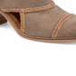 Botas femininas Journee Signature Courtny, marrom, tamanho 7