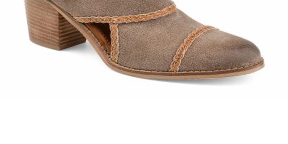 Botas femininas Journee Signature Courtny, marrom, tamanho 7