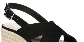 Sandálias femininas Bar III Bianka Fabric com bico aberto, casuais, alpargatas, marrom, tamanho 7,5 M