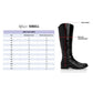 Botas femininas estilo &amp; co Kindell de couro, bico amendoado, cano alto, cinza, tamanho 8m-WC