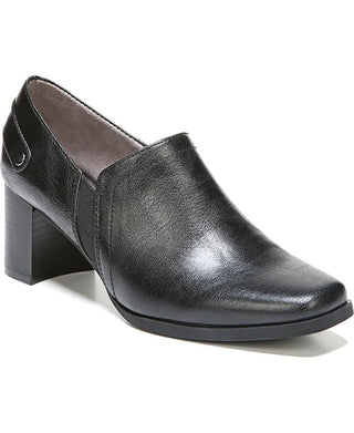 LifeStride Shannon Mocassim de Salto Médio Feminino Preto Tamanho 8 M