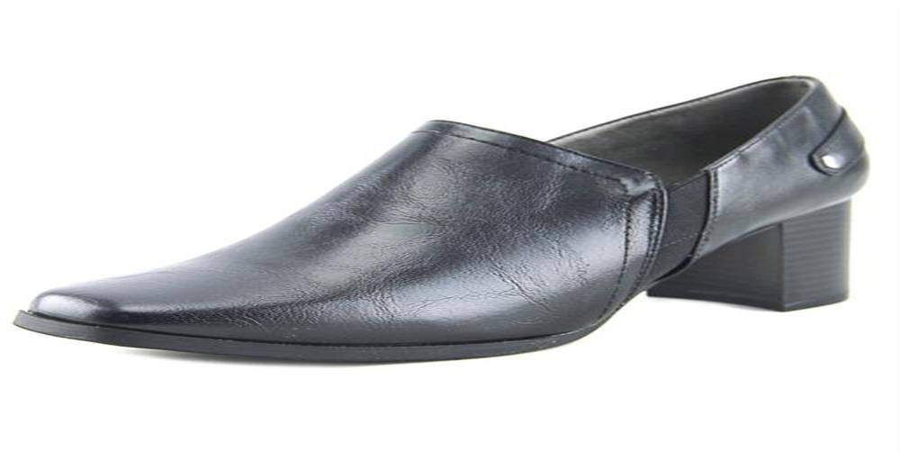 LifeStride Shannon Mocassim de Salto Médio Feminino Preto Tamanho 8 M