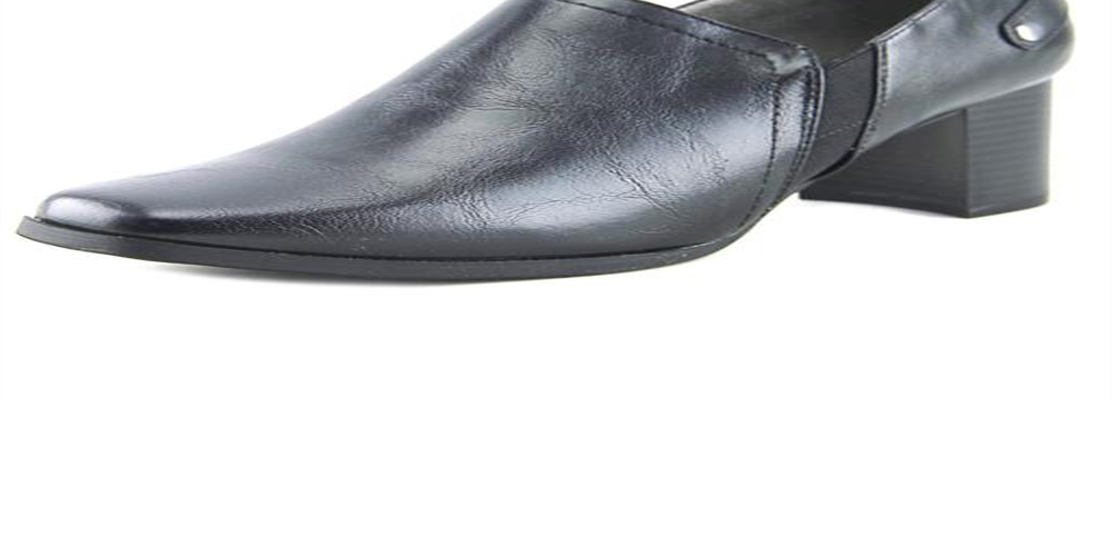 LifeStride Shannon Mocassim de Salto Médio Feminino Preto Tamanho 8 M