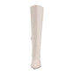 Bota feminina Nine West Maxim de cano alto, creme chique, marrom, tamanho 11 M