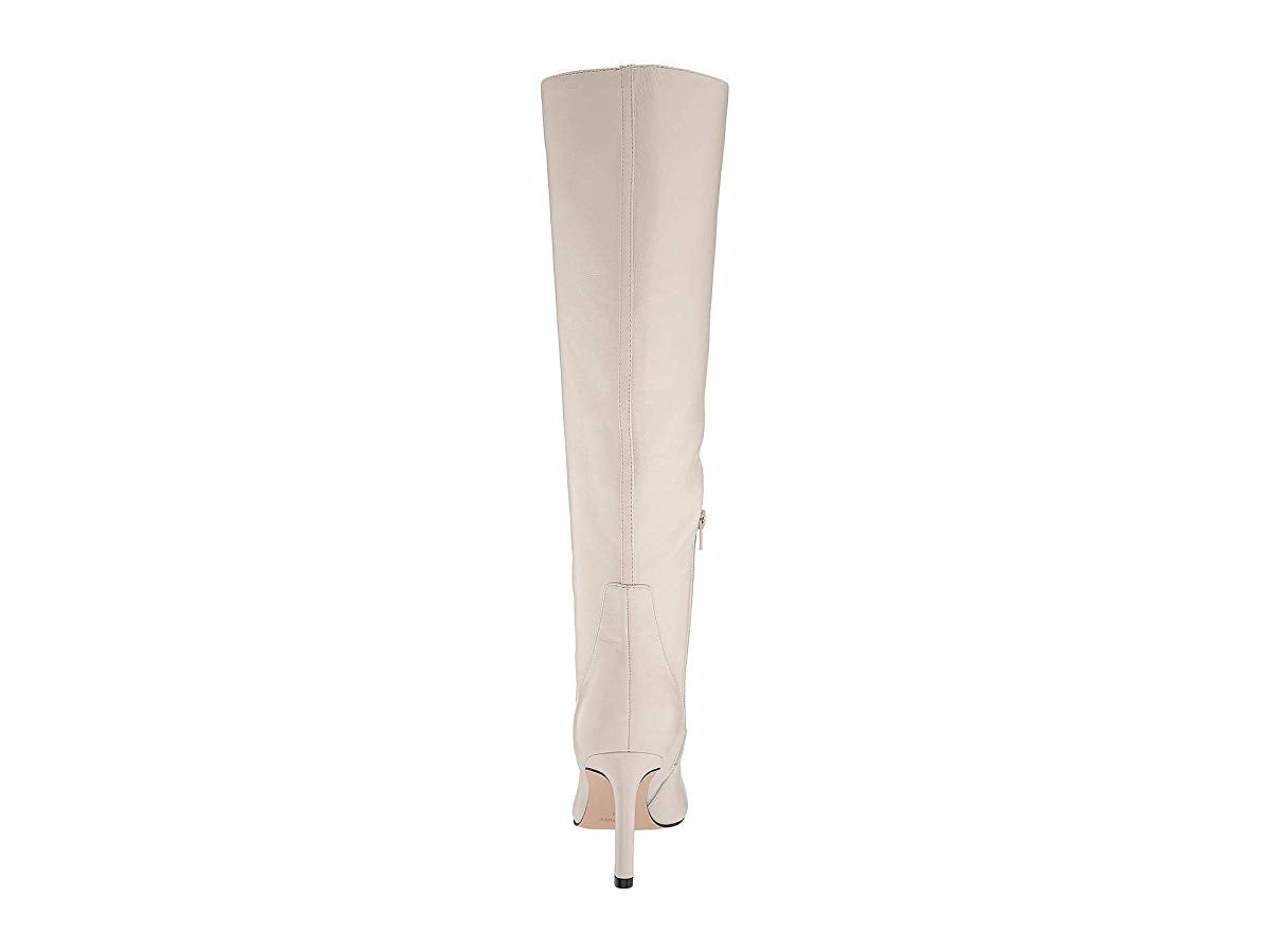 Bota feminina Nine West Maxim de cano alto, creme chique, marrom, tamanho 11 M
