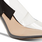 INC International Concepts Coletta Tecido Bico Fino SlingBack Feminino - Preto Tamanho 6 M