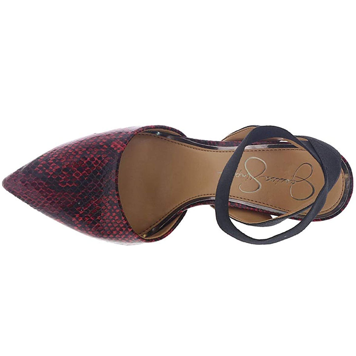 Jessica Simpson Collection Sapatos Femininos Vermelhos Perinna Tamanho 7 M