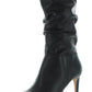 Bota XOXO Tianna Fashion Feminina Preta Tamanho 9 M