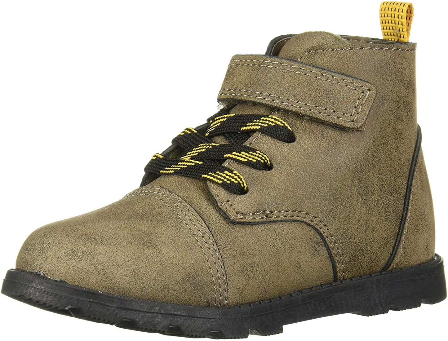 Botas de cano curto Andres para meninos Allbrand365 Little Kid, cinza, tamanho 5