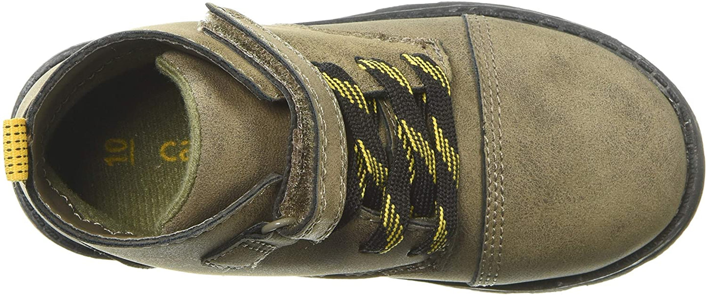 Botas de cano curto Andres para meninos Allbrand365 Little Kid, cinza, tamanho 5