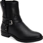Botas femininas estilo &amp; co, estilo State, de couro sintético, pretas, tamanho 5,5 M