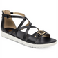 Guess Sandálias Rasas Karin Femininas Pretas Tamanho 6 M