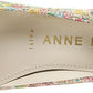 Scarpin Meredith Peep Toe Feminino Anne Klein Branco Tamanho 10 M