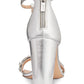 Sandália Jewel Badgley Mischka SILMET Morley Feminina Prata Tamanho 10 M