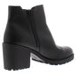 Botas femininas American Rag Morghan com palmilha acolchoada e bico redondo, pretas, tamanho 7,5 M