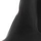 Botas femininas American Rag Morghan com palmilha acolchoada e bico redondo, pretas, tamanho 7,5 M