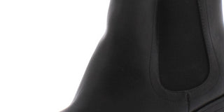 Botas femininas American Rag Morghan com palmilha acolchoada e bico redondo, pretas, tamanho 7,5 M