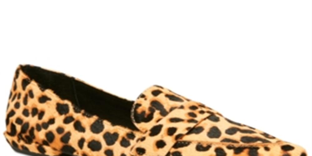 Steve Madden Mocassim Carver com Estampa de Leopardo Feminino Marrom Tamanho 6 M