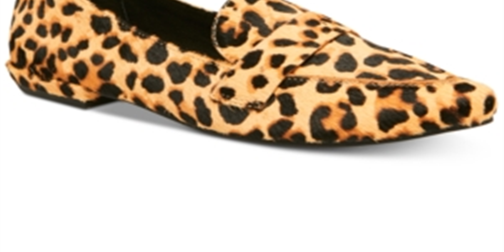 Steve Madden Mocassim Carver com Estampa de Leopardo Feminino Marrom Tamanho 6 M
