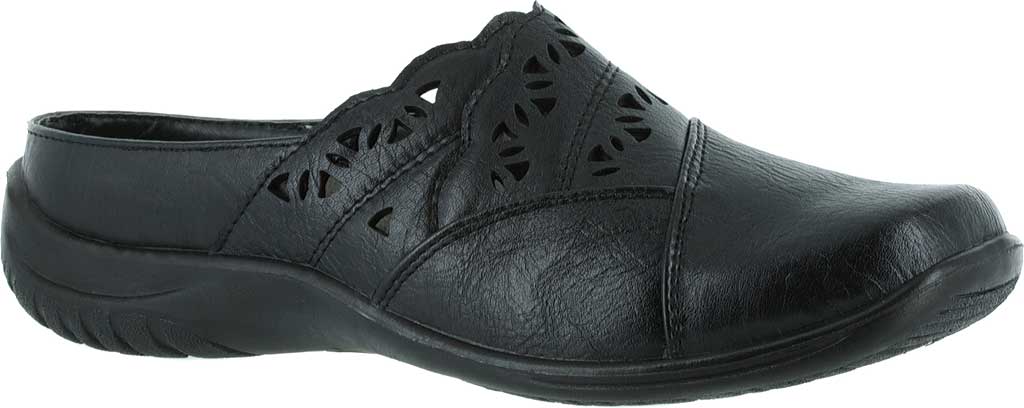 Sapato feminino Easy Street Forever Square Toe Slip-on, preto, tamanho 8,5 M