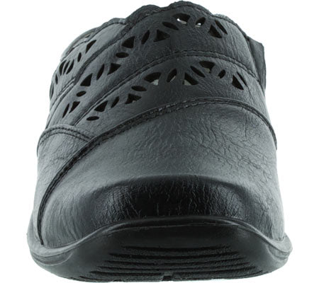 Sapato feminino Easy Street Forever Square Toe Slip-on, preto, tamanho 8,5 M