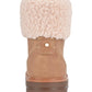 Botas femininas Indigo Rd. de couro Irard com bico fechado e cano curto para clima frio, tamanho 6 M, marrom