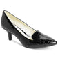 Scarpin clássico feminino Anne Klein Felice bico fino preto - tamanho 6,5 M